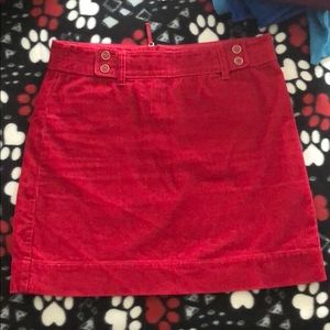 Corduroy skirt